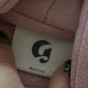 Glossier Pink Hoodie Sweatshirt Size Medium Bin 260 Photo 7