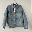 ZARA Oversized Denim Jacket Photo 9