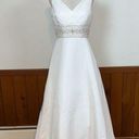 David's Bridal Gorgeous David’s Bridal Tank Faille A-Line Wedding Gown! Photo 0