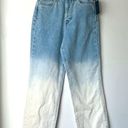 BLANK NYC The Baxter Toned Down Ombre Cropped Straight Leg Jeans 25" NWT Photo 4