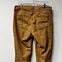 NYDJ  Alina Ankle lift tuck technology denim Jeans Size 12 Dark Khaki frayed hem Photo 7