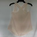 Xhilaration  Racerback dressy tank top cream beige small Photo 4