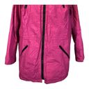 Woman Within  hooded pink trench rain coat size 18-20 Photo 9