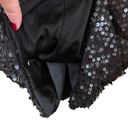 Frederick's of Hollywood Vintage Frederic’s Of Hollywood Black Sequin Halter Dress Size Small Photo 7