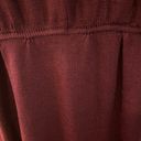 St. John  Marie Gray Burgundy Santana Knit Midi Dress Shoulder Buttons Size 6 Photo 7