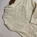 DKNY  Cardigan Open Knit Sweater Full Zip 3/4 Sleeve XS Photo 5