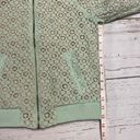 Victoria Beckham for Target Sage Mint Green Lace Bomber Jacket Size Small Photo 5