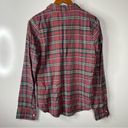 Roxy  Plaid Button Down Top Size Medium Photo 1