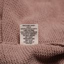The Moon  & Madison Button Front Textured Knit Cropped Cardigan Blush Pink Size L Photo 6