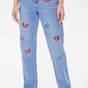 Forever 21 Butterfly Jeans Multiple Size 30 Photo 1