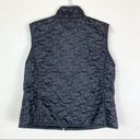 Pro Spirit  Black Squiggly Stitched Quilted Zip Up Vest Photo 1