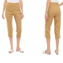 kim rogers  Tummy Control Millennium Khaki Capri Pants Size 14 Photo 1