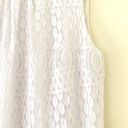 Laundry by Shelli Segal white lace sleeveless dress Photo 7