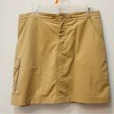 Patagonia  Worn Wear Women's Inter-Continental Hideaway Skirt skort khaki size 8 Photo 2