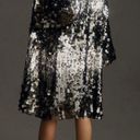 Anthropologie Long Sequin Cardigan Coat Photo 5