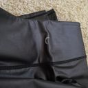 Zyia Active Faux Leather 7/8 Leggings Size 8/10 Photo 2