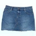 Aeropostale  Women’s Blue Denim Short Mini Jean Skirt 3/4 Y2K Retro Photo 0