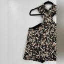 Rebecca Minkoff  Winnie Floral Halter Top Twist Front Flower Tank Top Satin Large Photo 12