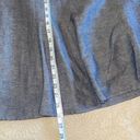 Coldwater Creek  A-Line Skirt Linen Blend Lined Size Small (6-8) Blue Photo 7