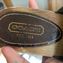 Coach Vintage  Wooden Wedges Photo 2