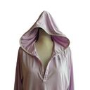 Under Armour Polyester Lightweight Hoodie Top Loose Fit V Neck Lavender Size L Photo 1