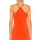 BCBGeneration BNWT  Twist Wrap Surplice Dress Orange Size Small Photo 1