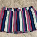 Cacique  Swim Striped Swim Skirt Bottom Photo 1