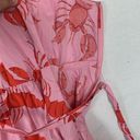 J.Crew  women's size 8 medium pink lobster dress tiered belt red nautical vaca re Photo 10