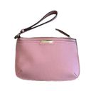 Nine West  Faux Leather Pink  Zip Clutch Wristlet Photo 9