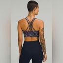 Lululemon  Energy Longline Bra Multi Color Size 6 Photo 1