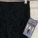 Lysse  Flocked Brocade Leggings Black-Small Photo 1