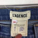 L'Agence L’agence Daria High Rise Distressed Cropped Straight Jeans Size 24 Photo 5