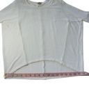 XCVI  White Sheer Mesh Long Sleeve Basic Top X-Small XS Photo 11