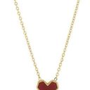 Love heart pendant necklace adjustable red heart Necklace for women Photo 0