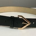 Jessica Simpson Gold Black Belt Size Large Photo 0