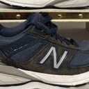 New Balance 💥  990v5 Navy Blue Running shoes 2A WIDTH  W990NV5  women 7.5  men 6 Photo 0