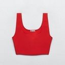 ZARA  sculpt crop top red 4432/006 Photo 3