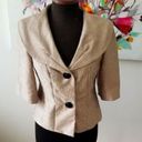 Dress Barn  Gold Jacket sz8  Photo 1