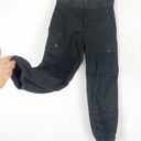 Nasty Gal  Gal After Party Vintage At Ease Pants Small Black Cargo Joggers Y2K Photo 9