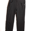 Mountain Hardwear  Womens pants 6/30 Black Convertible Zip Off Shorts Hiking Photo 1