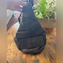 Leather sling backpack NWT Black Photo 5