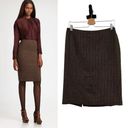 Ralph Lauren  Black Label Tweed Pencil Skirt in Brown Herringbone Size 10 Photo 1