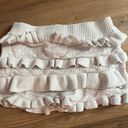 Edikted Knitted Ruffle Shorts Photo 0