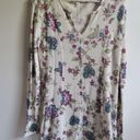 Waffle Knit Dress Longsleeve Medium Photo 0