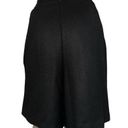 Bermuda VINTAGE 90s High Waisted Pleat Front Wool  Shorts Size 16 Photo 4