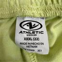 Athletic Works  XXXL(22) Stretch Drawstring Waistband Front Pockets Lime … Photo 6