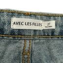 Avec Les Filles  Deconstructed Jean Shorts Size 27 NEW Photo 5