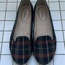 L.L.Bean  Women's Signature Classic Red/Black Plaid Canvas Slip-On Loafers Sz 9.5 Photo 0