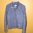 Christopher & Banks  Gray Fuzzy Jacket, S Photo 0