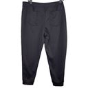 Isaac Mizrahi  Live! SOHO Solid Jogger Pull-On Pockets Pitch Black Large NWOT Photo 2